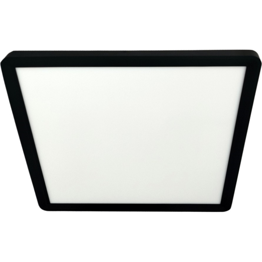 LED-kattovalaisin LED/24W/230V 3000/4000/6500K 30x30 cm musta
