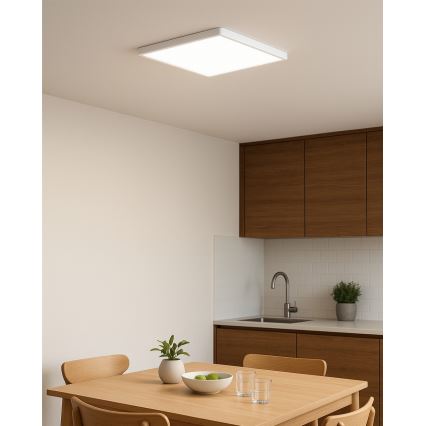 LED-kattovalaisin LED/24W/230V 3000/4000/6500K 30x30 cm valkoinen