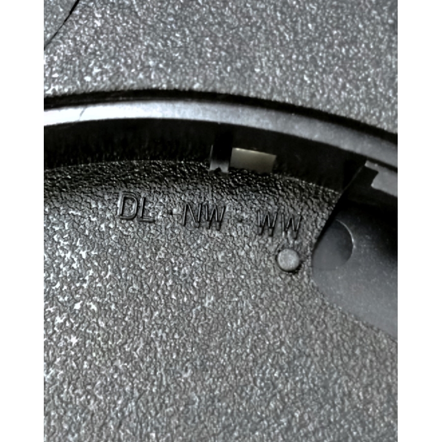 LED-kattovalaisin LED/24W/230V 3000/4000/6500K halkaisija 30 cm musta