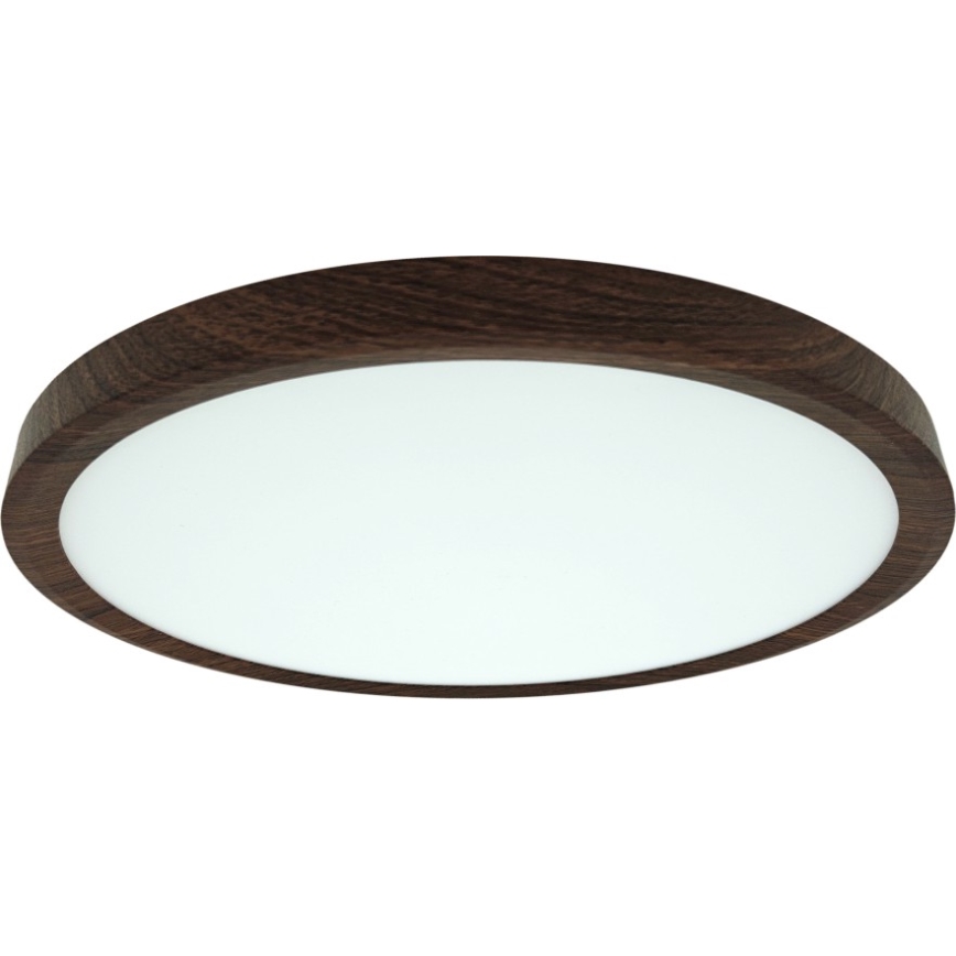 LED-kattovalaisin LED/24W/230V 3000/4000/6500K halkaisija 30 cm ruskea