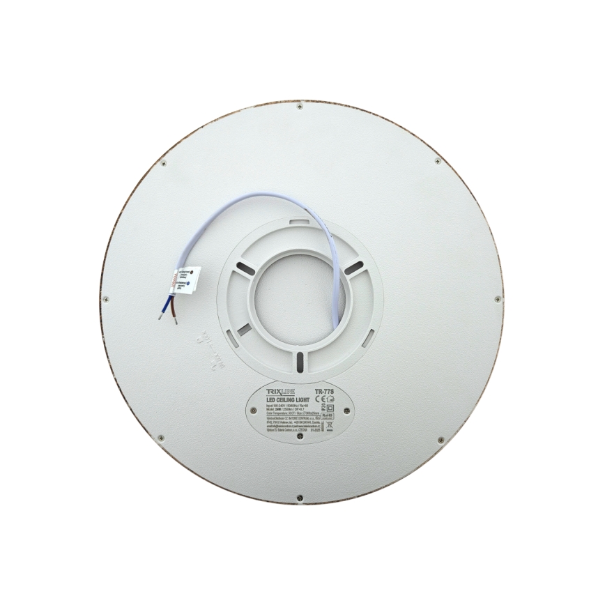 LED-kattovalaisin LED/24W/230V 3000/4000/6500K halkaisija 30 cm ruskea