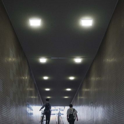 LED-kattovalaisin LED/24W/230V 3000K 28,7x28,7 cm valkoinen
