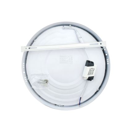 LED-kattovalaisin LED/24W/230V 4200K halkaisija 28,5 cm valkoinen