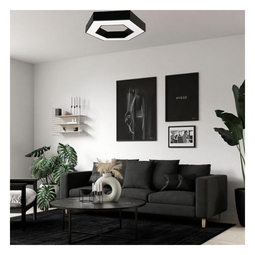 LED-kattovalaisin LED/28W/230V 4000K halkaisija 60 cm