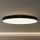 LED-kattovalaisin LED/300W/230V 3000/4000/6500K halkaisija 120 cm musta