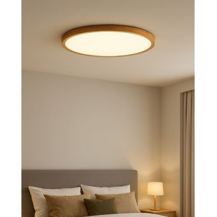 LED-kattovalaisin LED/32W/230V 3000/4000/6500K halkaisija 40 cm beige