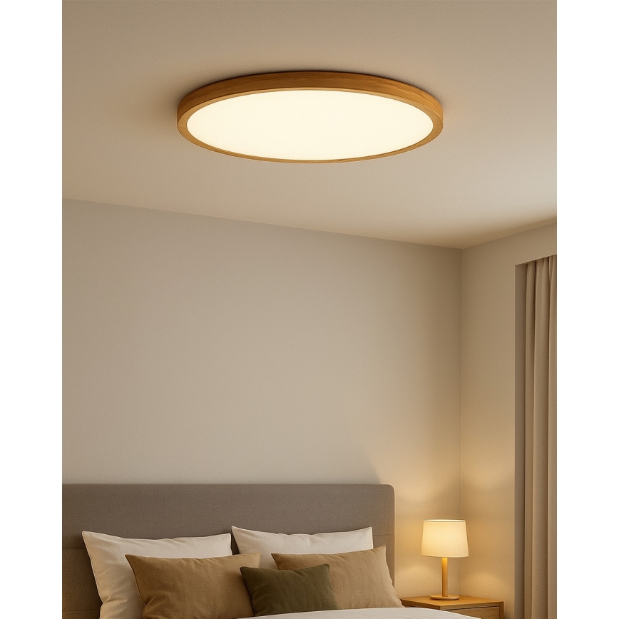 LED-kattovalaisin LED/32W/230V 3000/4000/6500K halkaisija 40 cm beige