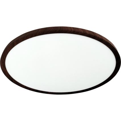 LED-kattovalaisin LED/32W/230V 3000/4000/6500K halkaisija 40 cm ruskea