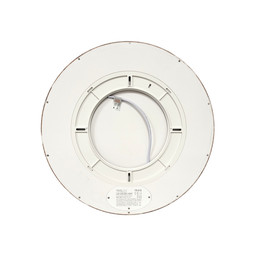 LED-kattovalaisin LED/32W/230V 3000/4000/6500K halkaisija 40 cm ruskea