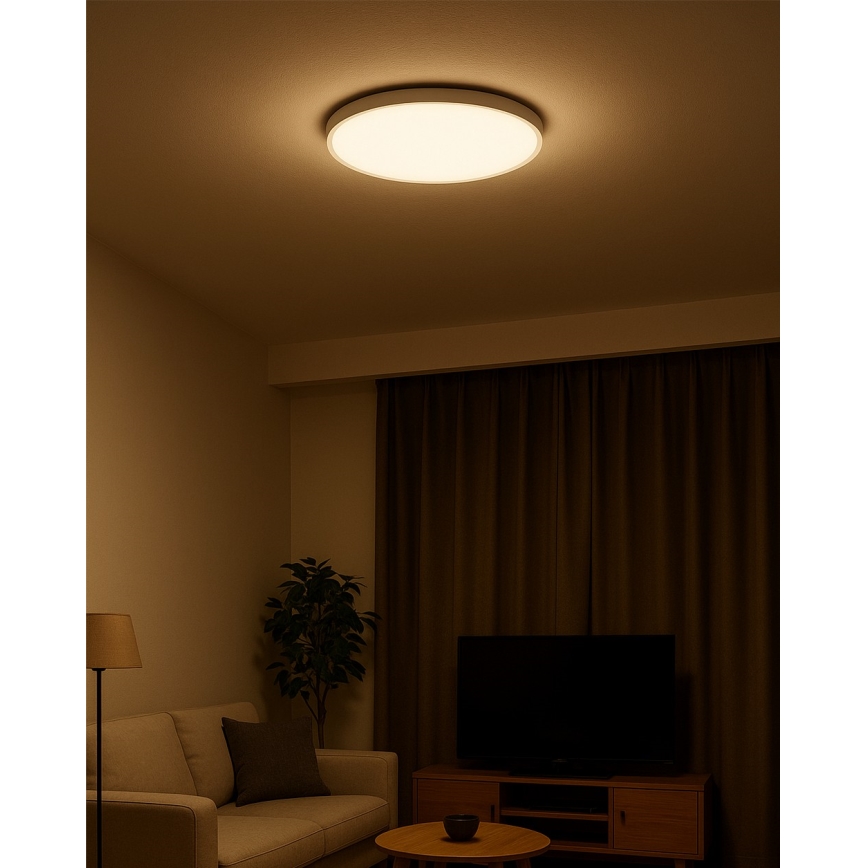 LED-kattovalaisin LED/32W/230V 3000/4000/6500K halkaisija 40 cm valkoinen