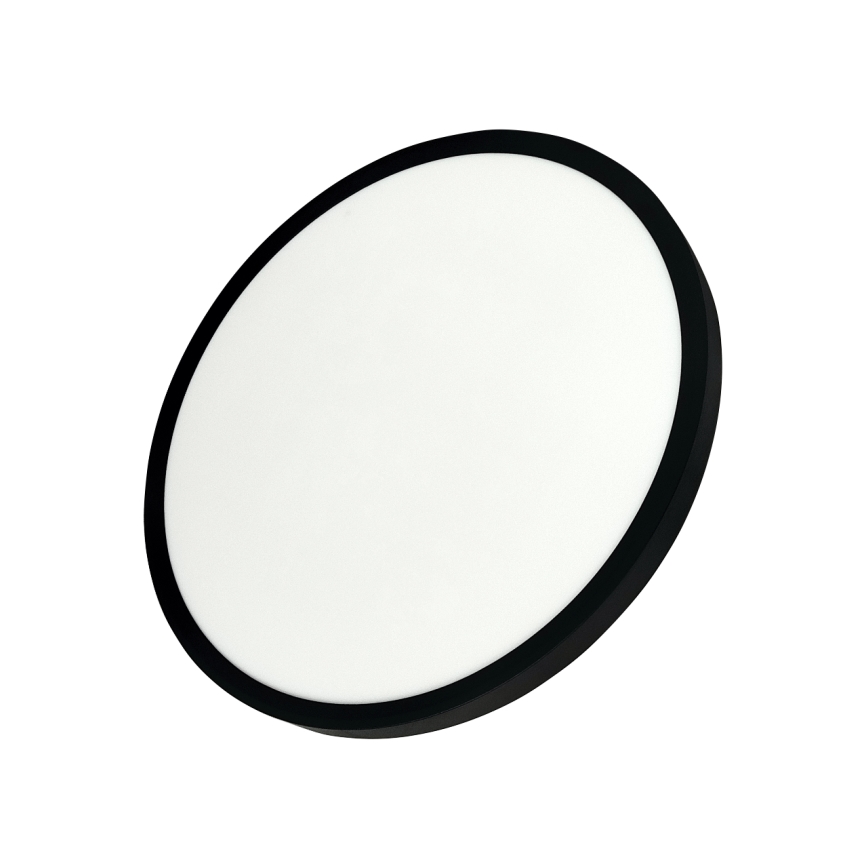 LED-kattovalaisin LED/32W/230V 3000/4000/6500K Ø 40 cm musta