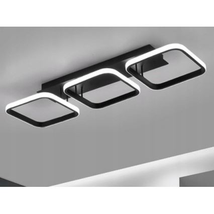 LED-kattovalaisin LED/33W/230V musta