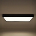 LED-kattovalaisin LED/340W/230V 3000/4000/6500K 100x100 cm musta
