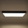 LED-kattovalaisin LED/340W/230V 3000/4000/6500K 100x100 cm musta
