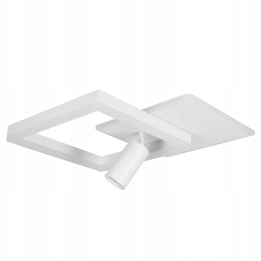 LED Kattovalaisin LED/38W/230V + 1xGU10/30W valkoinen