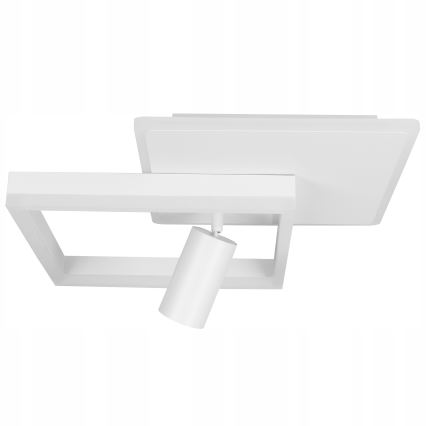 LED Kattovalaisin LED/38W/230V + 1xGU10/30W valkoinen