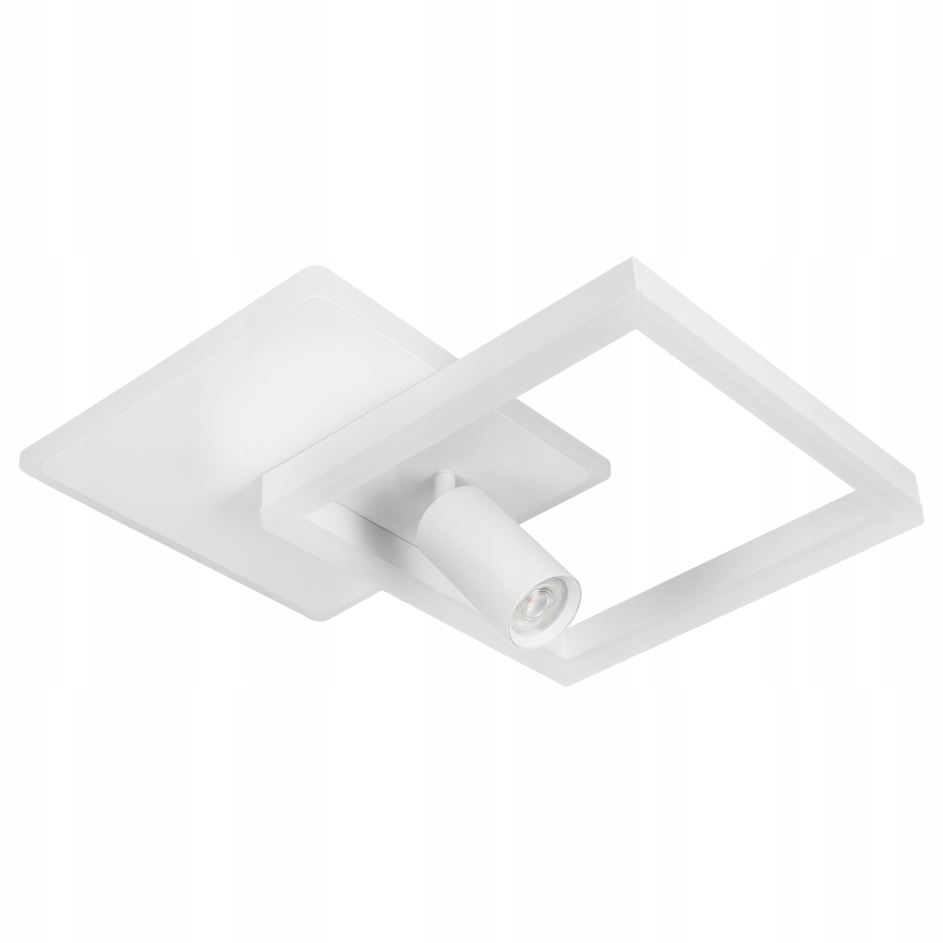 LED Kattovalaisin LED/38W/230V + 1xGU10/30W valkoinen