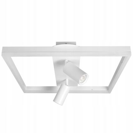 LED-kattovalaisin LED/38W/230V + 2xGU10/30W valkoinen