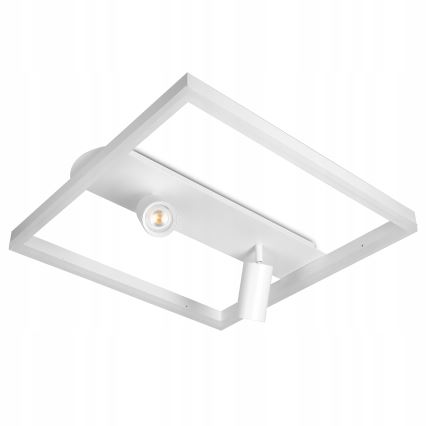 LED-kattovalaisin LED/38W/230V + 2xGU10/30W valkoinen
