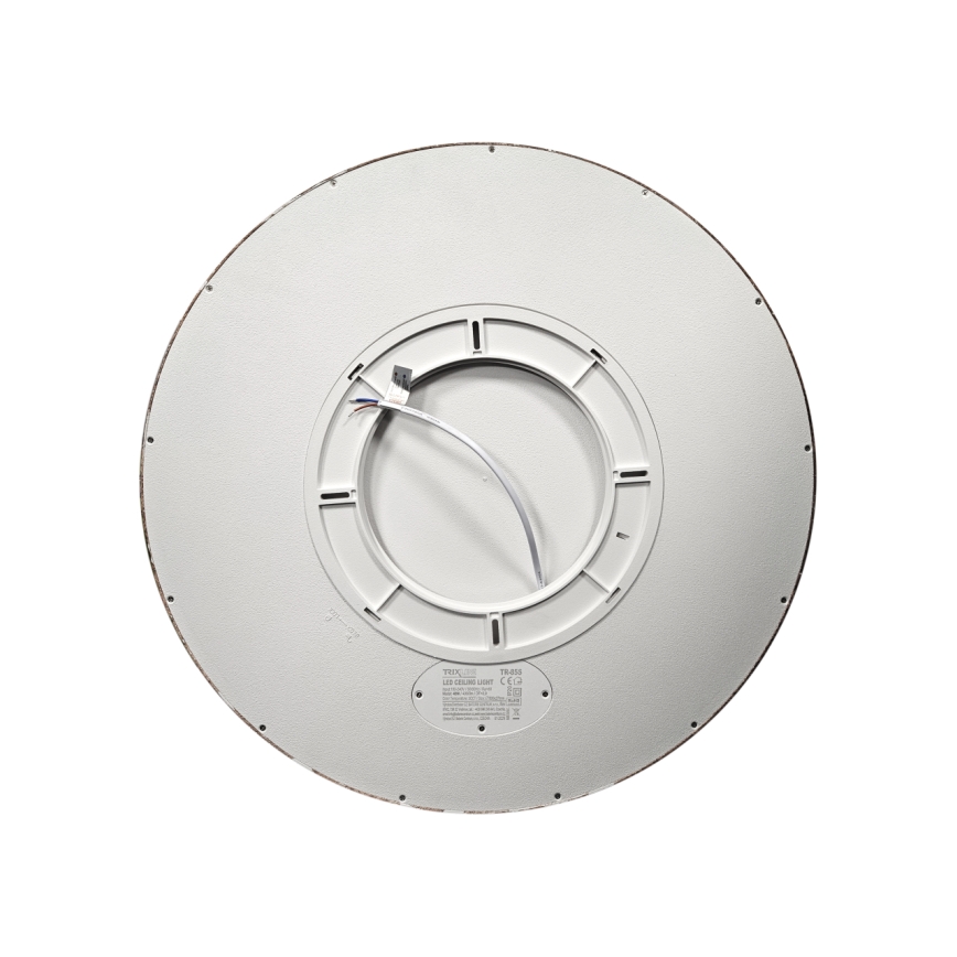 LED-kattovalaisin LED/40W/230V 3000/4000/6500K halkaisija 50 cm ruskea