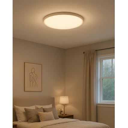 LED-kattovalaisin LED/40W/230V 3000/4000/6500K, halkaisija 50 cm, valkoinen