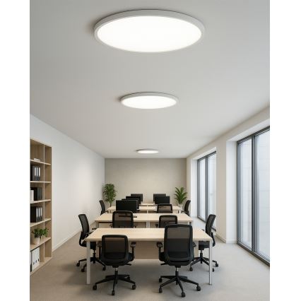 LED-kattovalaisin LED/40W/230V 3000/4000/6500K, halkaisija 50 cm, valkoinen
