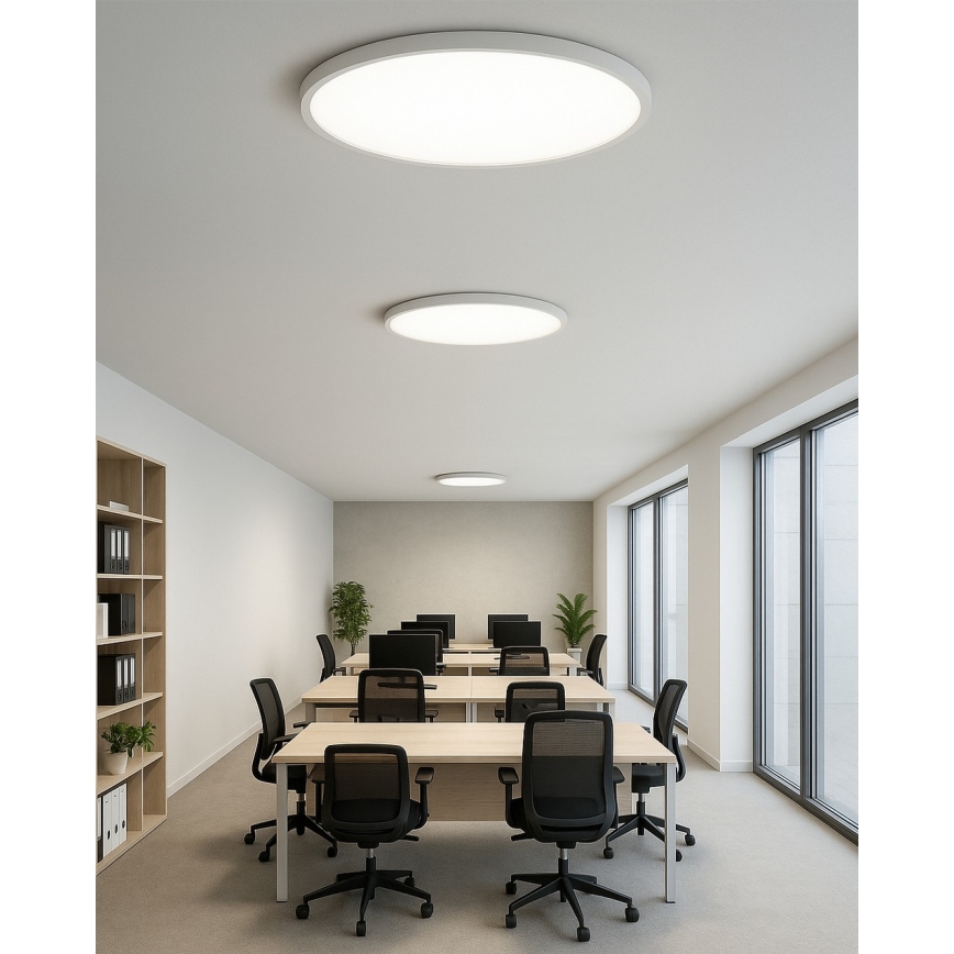LED-kattovalaisin LED/40W/230V 3000/4000/6500K, halkaisija 50 cm, valkoinen