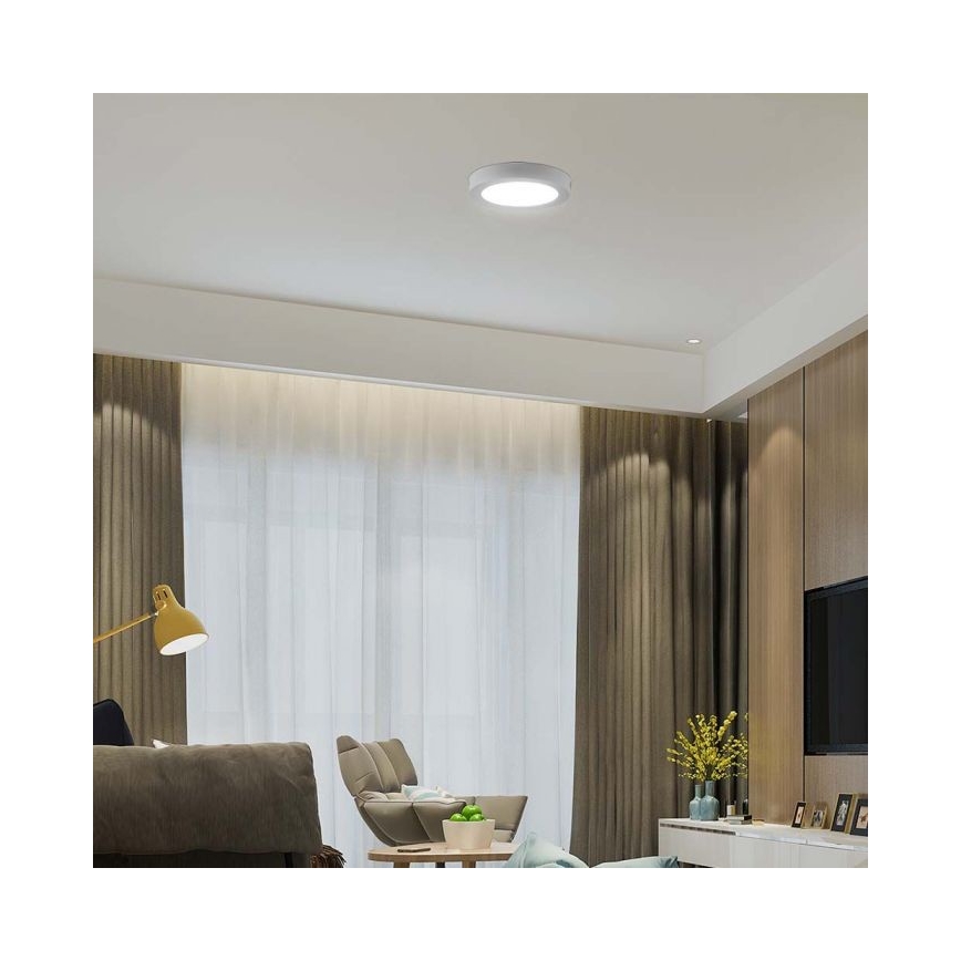 LED-kattovalaisin LED/6W/230V 6500K halkaisija 12 cm valkoinen