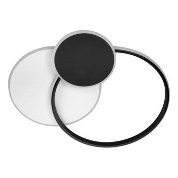 LED-kattovalaisin LED/78W/230V 3000-5000K musta/harmaa