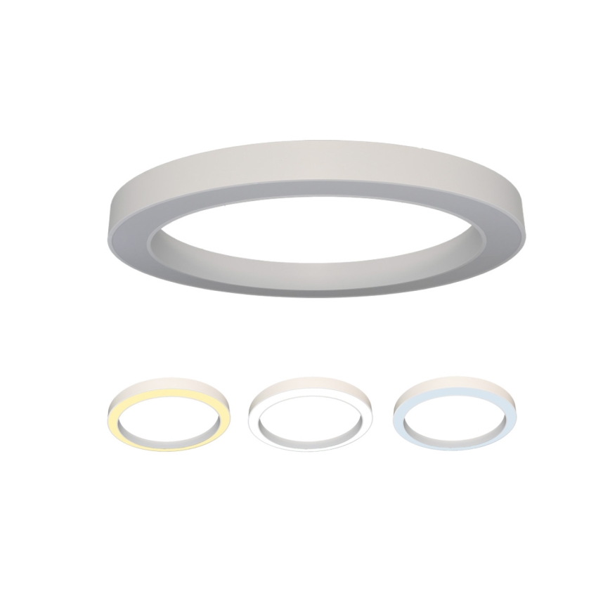 LED-kattovalaisin LED/80W/230V 3000/4000/6500K halkaisija 80 cm valkoinen