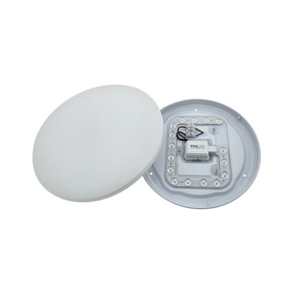 LED-kattovalaisin LENA liiketunnistimella, LED/12W/230V, halkaisija 25,7 cm, valkoinen