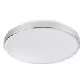 LED-kattovalaisin LIBRA LED/15W/230V 4000K halkaisija 29 cm kiiltävä kromi