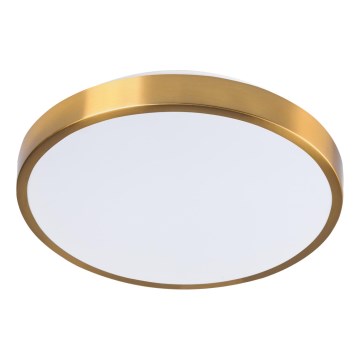 LED-kattovalaisin LIBRA LED/15W/230V 4000K halkaisija 29 cm kultainen