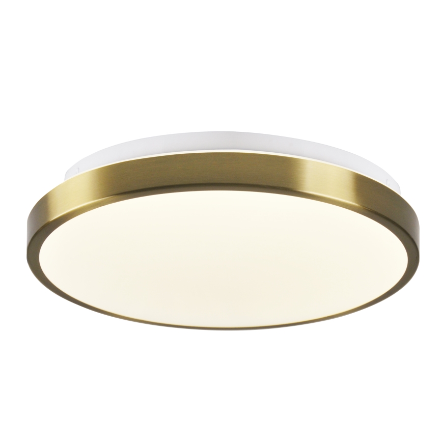 LED-kattovalaisin LIBRA LED/15W/230V 4000K halkaisija 29 cm kultainen
