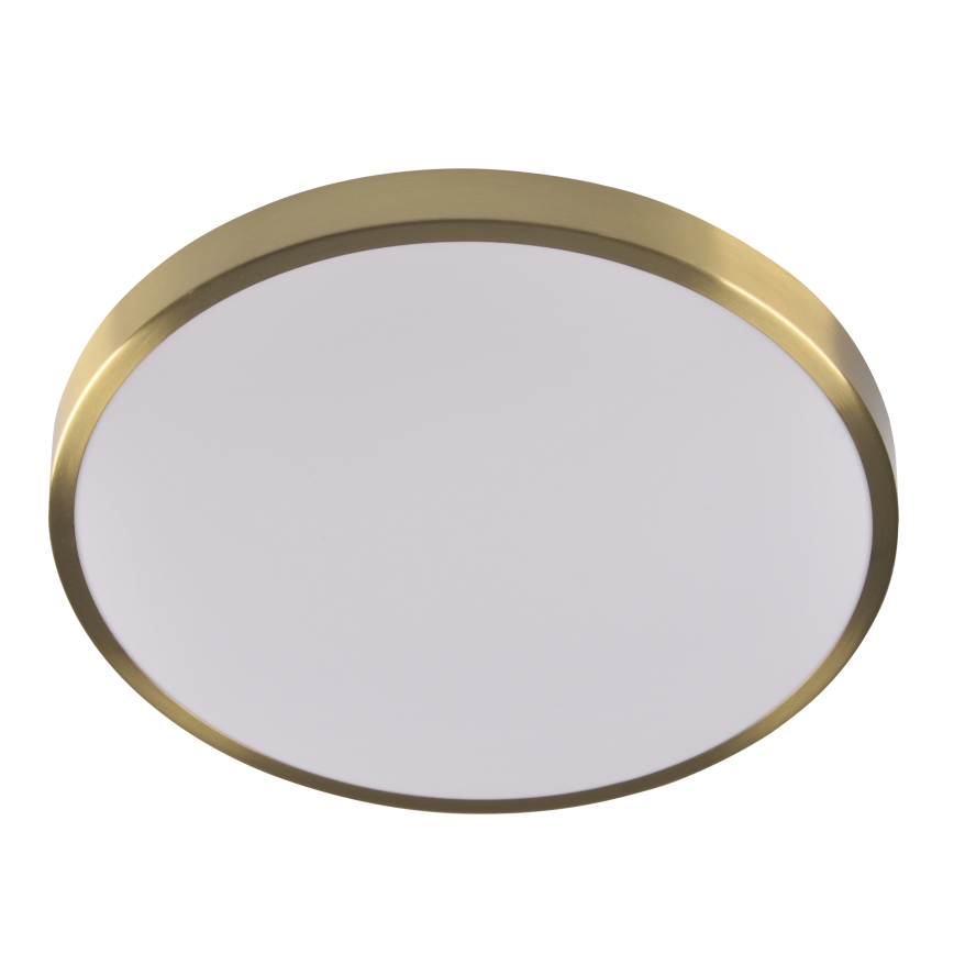 LED-kattovalaisin LIBRA LED/15W/230V 4000K halkaisija 29 cm kultainen