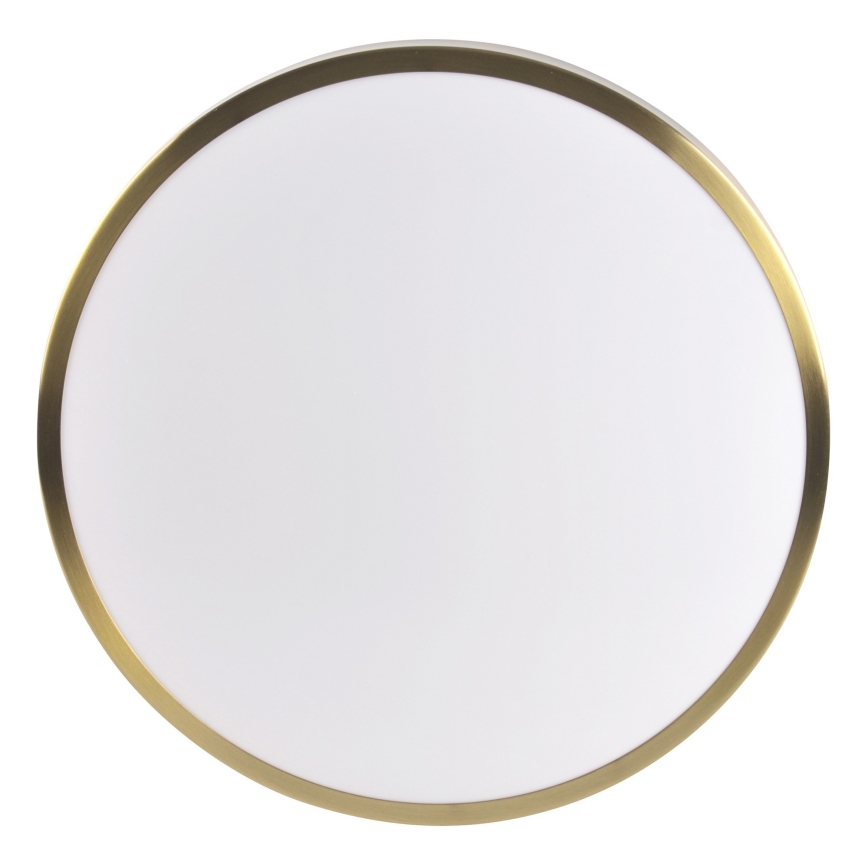 LED-kattovalaisin LIBRA LED/15W/230V 4000K halkaisija 29 cm kultainen