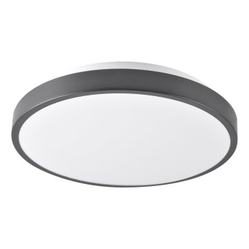 LED-kattovalaisin LIBRA LED/15W/230V 4000K Ø29 cm musta