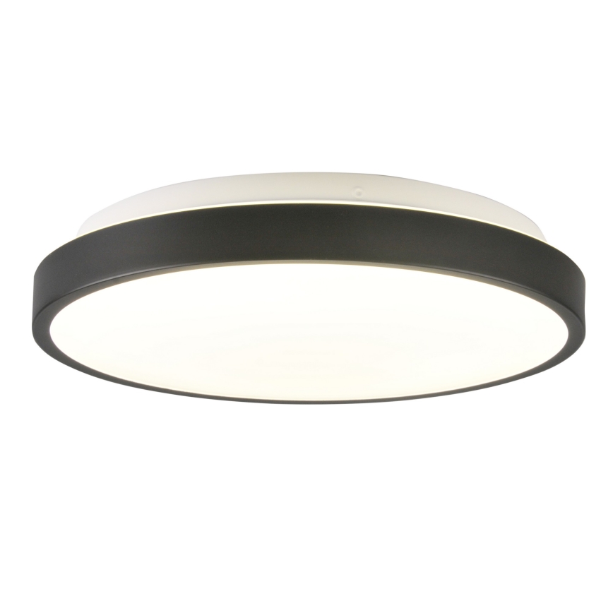 LED-kattovalaisin LIBRA LED/15W/230V 4000K Ø29 cm musta