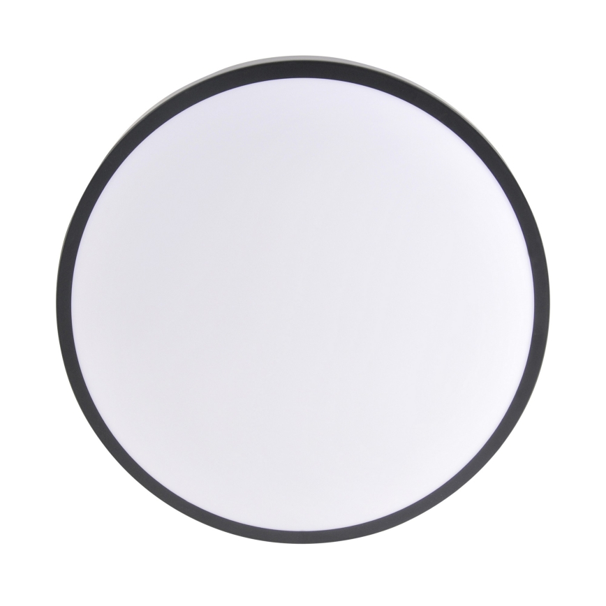 LED-kattovalaisin LIBRA LED/15W/230V 4000K Ø29 cm musta