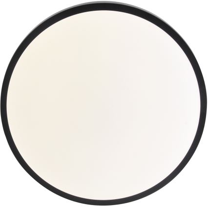 LED-kattovalaisin LIBRA LED/15W/230V 4000K Ø29 cm musta