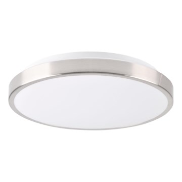 LED-kattovalaisin LIBRA LED/15W/230V, halkaisija 29 cm, kiiltävä kromipinta