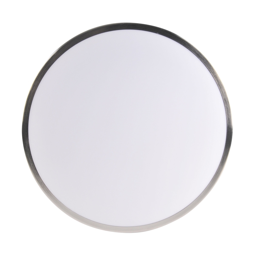 LED-kattovalaisin LIBRA LED/15W/230V, halkaisija 29 cm, kiiltävä kromipinta