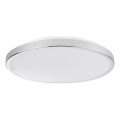 LED-kattovalaisin LIBRA LED/24W/230V 4000K, halkaisija 39 cm, kiiltävä kromi