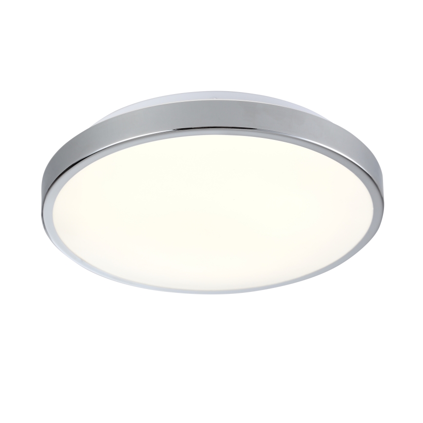LED-kattovalaisin LIBRA LED/24W/230V 4000K, halkaisija 39 cm, kiiltävä kromi
