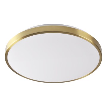 LED-kattovalaisin LIBRA LED/24W/230V 4000K, halkaisija 39 cm, kultainen