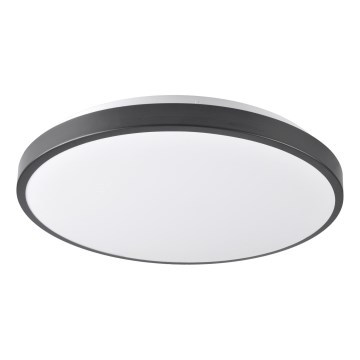 LED-kattovalaisin LIBRA LED/24W/230V 4000K, halkaisija 39 cm, musta