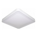 LED-kattovalaisin liike- ja hämäräanturilla WILTON LED/24W/230V 4000K 33x33 cm valkoinen