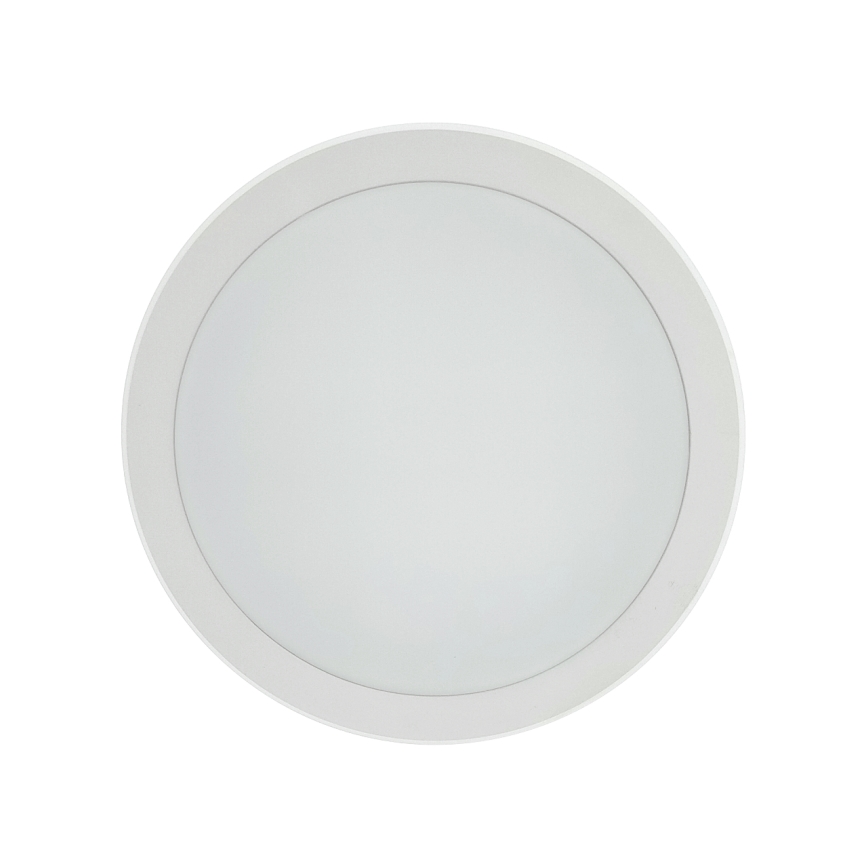 LED-kattovalaisin kylpyhuoneeseen liiketunnistimella LED/20W/230V 3000/4000/6500K halkaisija 23 cm IP54 valkoinen