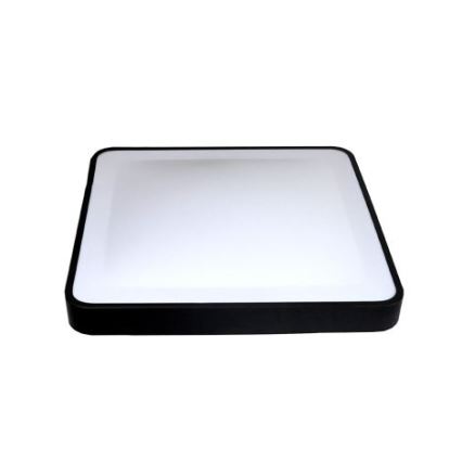 LED-kattovalaisin liiketunnistimella ja hämärätunnistimella WILTON LED/24W/230V 4000K 33x33 cm musta