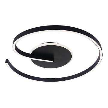 LED-kattovalaisin LORENZO LED/22W/230V, halkaisija 50 cm, musta